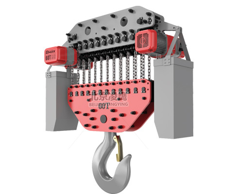 60噸DLER環(huán)鏈電動(dòng)葫蘆穿軸式
